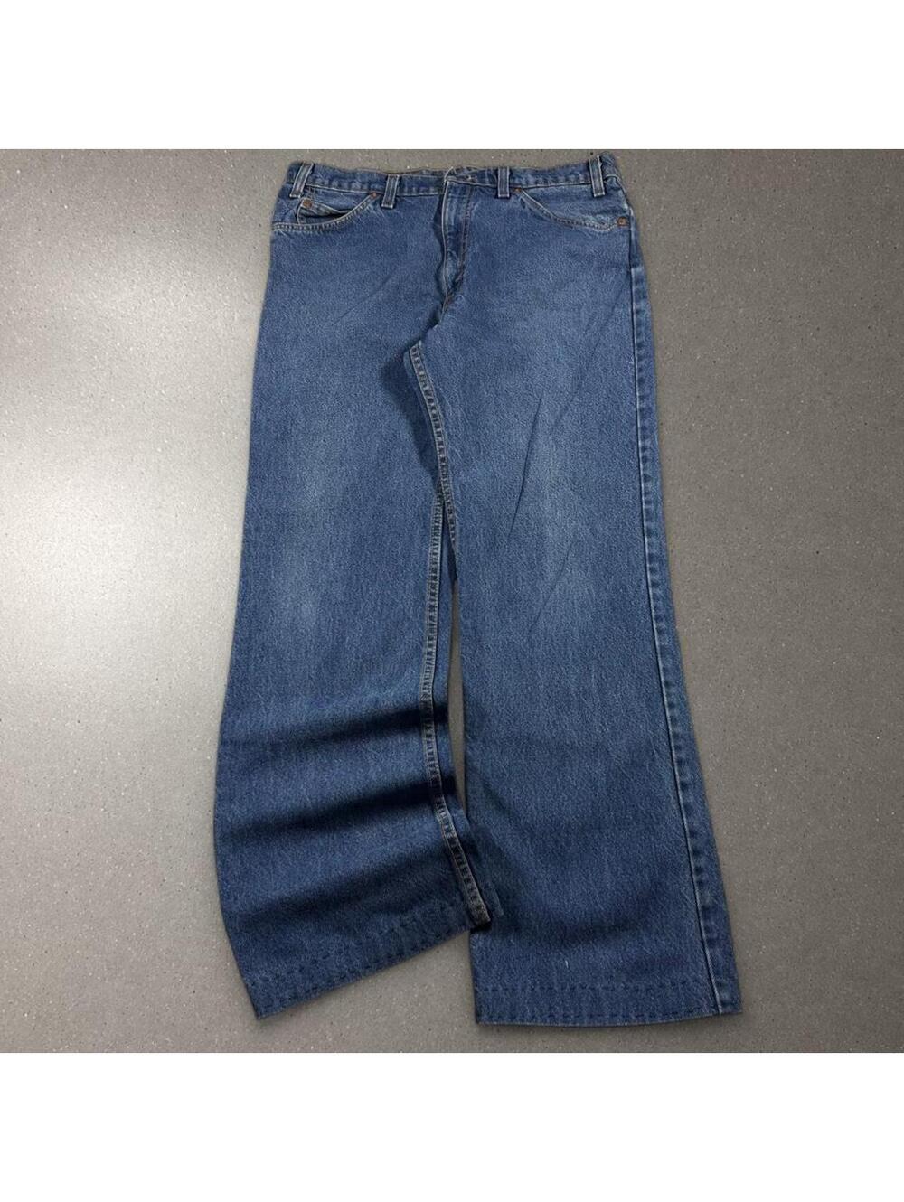 Vintage 90s Levi’s 517 Orange Tab Bootcut Jeans Made In USA - Fits 34x30!